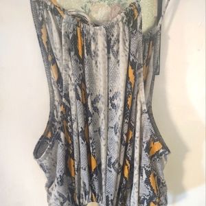 Snakeskin 🐍 women's romper